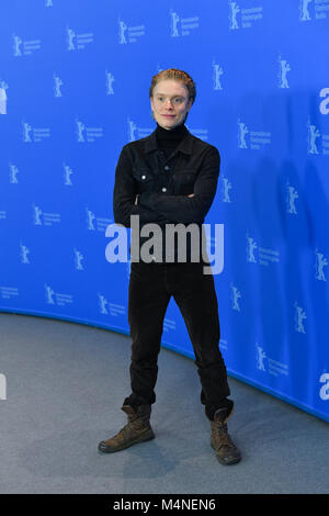 Berlin, Deutschland. 16 Feb, 2018. 16. Februar 2018 Berlinale, Fotosession für den Film "Black 47" (Berlin, Deutschland): Freddie Fuchs. | Verwendung der weltweiten Kredit: dpa/Alamy leben Nachrichten Stockfoto