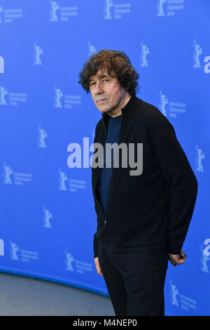 Berlin, Deutschland. 16 Feb, 2018. 16. Februar 2018 Berlinale, Fotosession für den Film "Black 47" (Berlin, Deutschland): Stephen Rea | Verwendung der weltweiten Kredit: dpa/Alamy leben Nachrichten Stockfoto