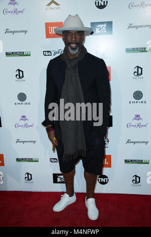 Los Angeles, USA. 16 Feb, 2018. Isaiah Washington nimmt an den jährlichen Kenny "Jet" Smith NBA All-Star Bash bei Paramount Studios am 16. Februar in Los Angeles, Kalifornien 2018. Credit: Foto Access/Alamy leben Nachrichten Stockfoto