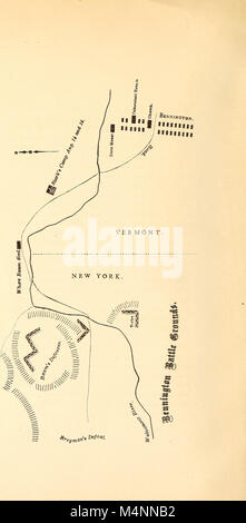 Bennington - die Schlachten, 1777. Centennial celebration, 1877. Ein Papier lesen, bevor die Worcester Gesellschaft der Antike, in seinen regelmäßigen monatlichen Treffen, 4. Dezember 1877 (1878) (14577631230) Stockfoto