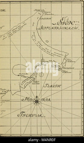 Der bering Voyages; ein Bericht über die Bemühungen der Russen die Beziehung zwischen Asien und Amerika (1922) (19744128184) zu bestimmen Stockfoto