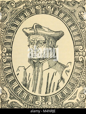 Beza's Icones, zeitgenössische Porträts der Reformer der Religion und der Buchstaben; Faksimile Wiedergaben der Porträts in Beza's Icones (1580) und in Goulard Edition (1581) (1906) (14580136677) Stockfoto