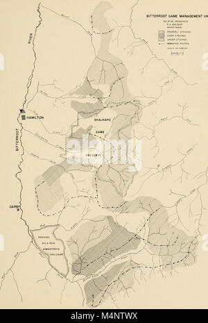 Zweijahresbericht der Montana Fisch und Kommission (1941) (19748797593) Stockfoto