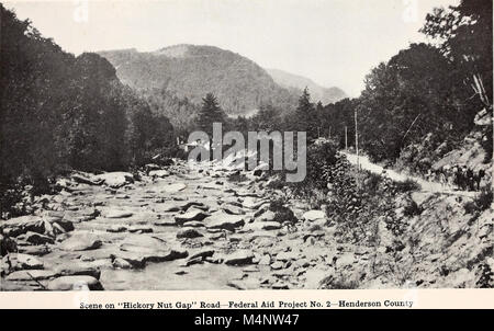 Zweijährlicher Bericht des State Highway Kommission von North Carolina (1920) (14785845773) Stockfoto