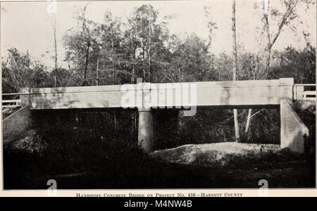 Zweijährlicher Bericht des State Highway Kommission von North Carolina (1922) (14596631059) Stockfoto