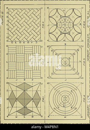 Blaupause zu lesen; ein praktisches Handbuch der Anweisung in blueprint Lesung, durch die Analyse von typischen Platten mit Bezug auf Zeichnung der mechanischen Konventionen und Methoden, die Gesetze der Projektion, (14594334187) Stockfoto