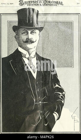 Britische und kolonialen Drucker und Papierladen (1920) (14765054905) Stockfoto