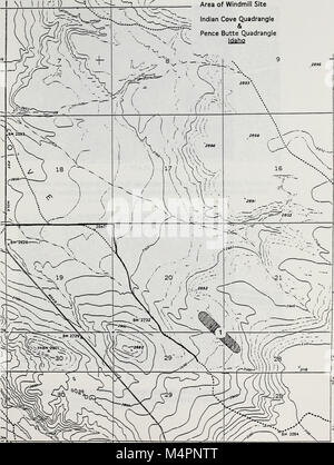 Bruneau Dunes tiger Beetle bestand - Abschlussbericht für Herausforderung Kosten teilen Projekt-D010-P 3-0097 (1994) (20232637629) Stockfoto