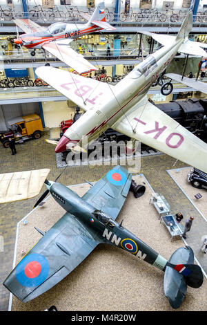 Supermarine Spitfire LF Mk. IXe, nationales Technisches Museum, Prag, Tschechische Republik Stockfoto