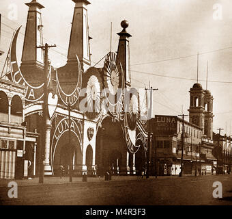 Luna Park, Coney Island, New York, 1900 Stockfoto