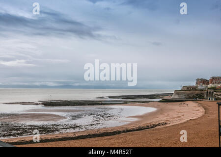 Sandstrand in Broadstairs Kent, England Stockfoto