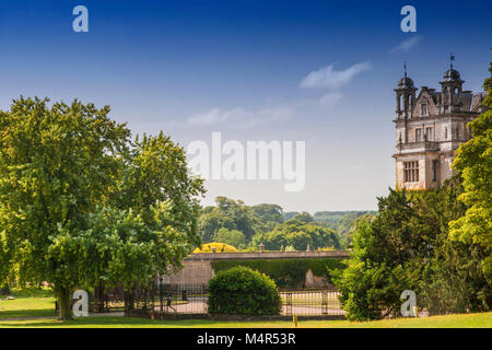 Thoresby Hall ein Grad, den ich aus dem 19. Jahrhundert country house in Budby, Nottinghamshire, England aufgeführt Stockfoto