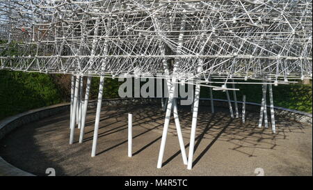 Unterhalb der Bienenkorb in Kew Gardens London, Großbritannien Stockfoto