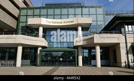 Das Nationalarchiv in Kew, Greater London Stockfoto