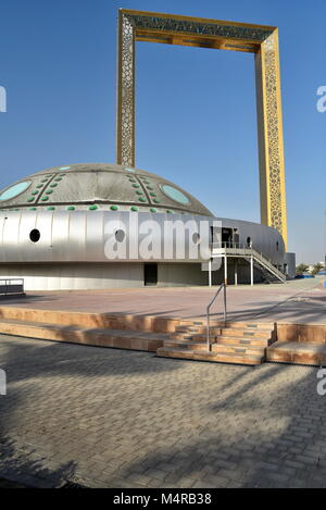 Dubai, Vereinigte Arabische Emirate, 16. Februar 2018, Zabeel Park in Zabeel Bezirk, Dubai, eines der besten Park in Dubai mit sehr guter Aussicht von Stockfoto