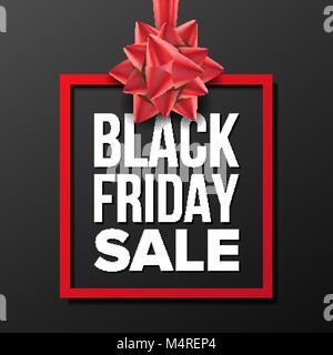 Schwarzer Freitag Verkauf Banner Vektor. Big Super Sale. Cartoon Business Broschüre Abbildung. Design für Schwarzen Freitag, Banner, Broschüren, Poster, Rabatt von Stock Vektor