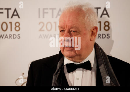 Regisseur Jim Sheridan an der IFTA Film and Drama Awards (Die irische Hochschule für Film und Fernsehen) an das Mansion House in Dublin, Irland, Donnerstag, 15. Feb. Stockfoto