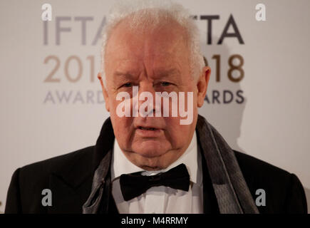 Regisseur Jim Sheridan an der IFTA Film and Drama Awards (Die irische Hochschule für Film und Fernsehen) an das Mansion House in Dublin, Irland, Donnerstag, 15. Feb. Stockfoto