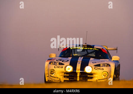 24 Std. von Le Mans 1996, Team Oreca Viper, Chrysler Viper GTS-R, Philippe Gache, Eric Hélary, Olivier Beretta Stockfoto