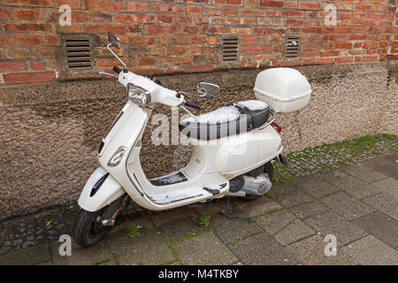 Schnee Scooter Stockfoto