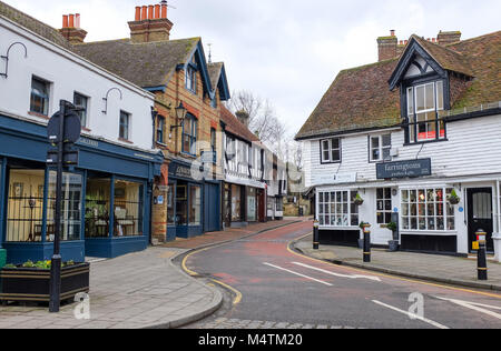 Edenbridge Kent UK Feb. 2018 Stockfoto