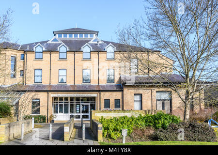 Das Zentrum für mathematrical Wissenschaften Gebäude der Universität in der Stadt Cambridge, England. Stockfoto