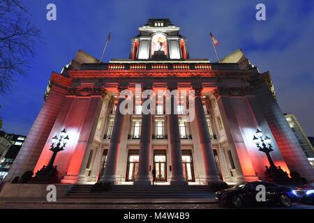 Four Seasons Hotel, London, Tower Hill. Stockfoto