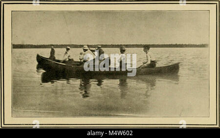 In pine-tree Dschungel; eine Hand-Buch für Sportler und Camper in der großen Maine Woods' (1902) Stockfoto