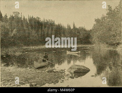 In pine-tree Dschungel; eine Hand-Buch für Sportler und Camper in der großen Maine Woods' (1902) Stockfoto