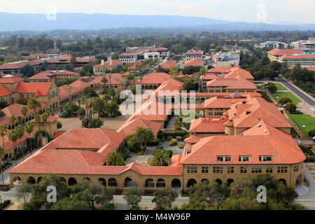 Hauptansicht Architektur in Stanford University Stockfoto