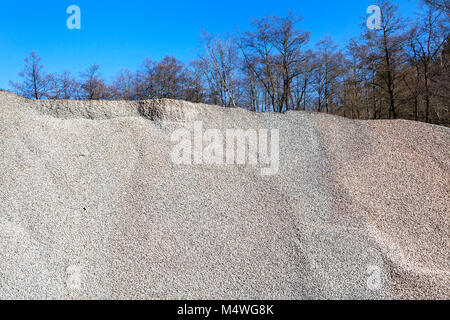 Schotter, Tagebau Stockfoto