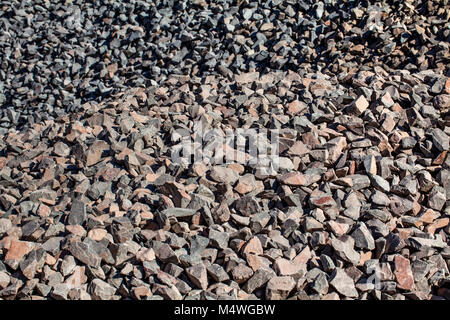 Schotter, Tagebau Stockfoto