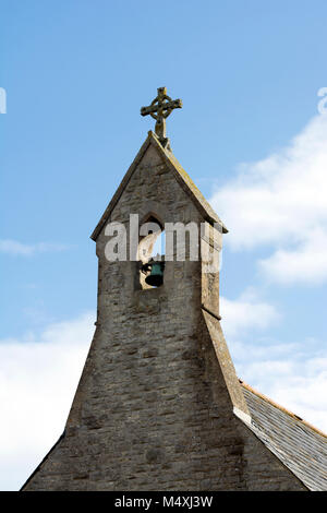 Die bellcote der Kirche Christi, Long Hanborough, Oxfordshire, England, Großbritannien Stockfoto