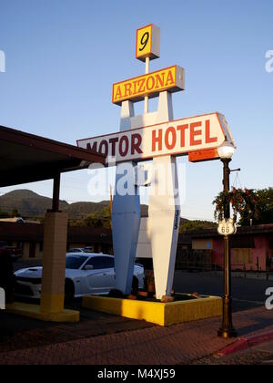 9 Arizona Motor Hotel, Williams, Arizona, Route 66 Stockfoto