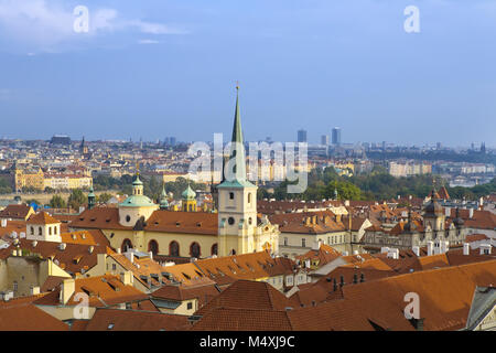 Blick von der Aussichtsplattform auf der alten Stadt Stockfoto