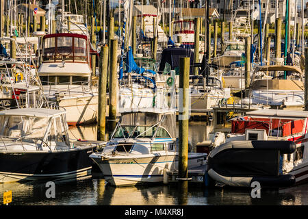 Marina Westbrook, Connecticut, USA Stockfoto