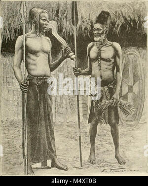 "Afrika und seine Bewohner" (1899) Stockfoto