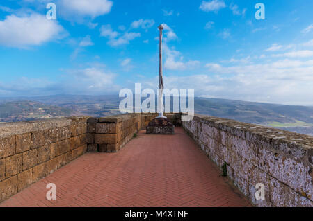 Orvieto (Italien) - Der etruskischen und mittelalterliche Stadt in der Region Umbrien in Italien, mit schönen historischen Zentrum. Stockfoto