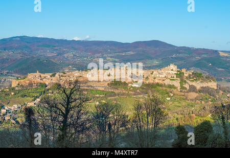 Orvieto (Italien) - Der etruskischen und mittelalterliche Stadt in der Region Umbrien in Italien, mit schönen historischen Zentrum. Stockfoto