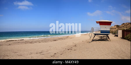 Lifeguard Tower im San Clemente State Beach Stockfoto