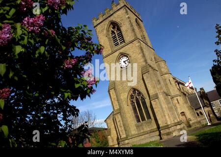 St Matthews Kirche, Leyburn, North Yorkshire Stockfoto