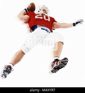 Ein US-amerikanischer Fußballspieler Stockfoto