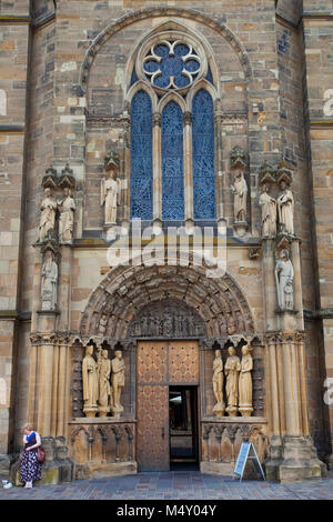 Kirche Unserer Lieben Frau in Trier (Liebfrauenkirche), UNESCO-Weltkulturerbe, Trier, Rheinland-Pfalz, Deutschland, Europa Stockfoto