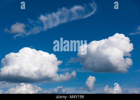 abstrakte Himmelblau Stockfoto