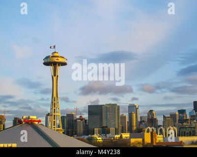Space Needle Observation Tower, Seattle Stockfoto