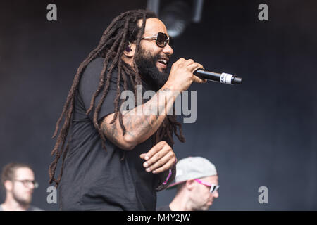 Gentleman und Ky-Mani Marley Stockfoto