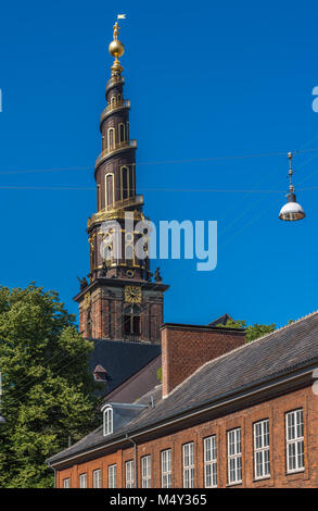 Kirche des Erlösers, Kopenhagen, Dänemark Stockfoto