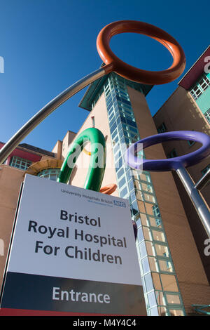 BRISTOL: Bristol Royal Hospital für Kinder Stockfoto