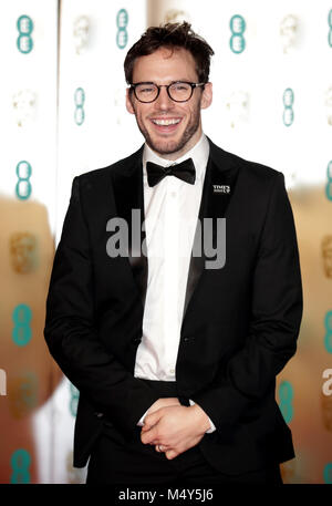 Sam Claflin an der EE-British Academy Film Awards nach Partei, London. PRESS ASSOCIATION Foto. Bild Datum: Sonntag, Februar 18, 2018. Siehe PA Geschichte showbiz Bafta. Photo Credit: Yui Mok/PA-Kabel. Stockfoto