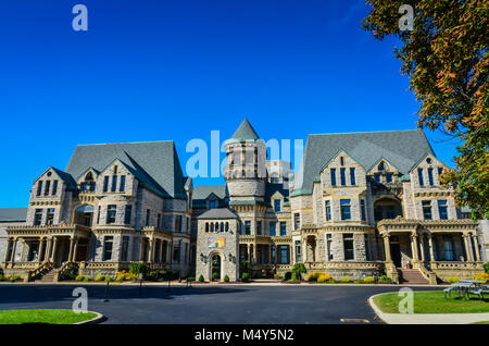 Shawshank Gefängnis, aka Ohio State Besserungsanstalt, Einstellung für Shawshank Redemption Film, in Mansfield, Ohio. Stockfoto